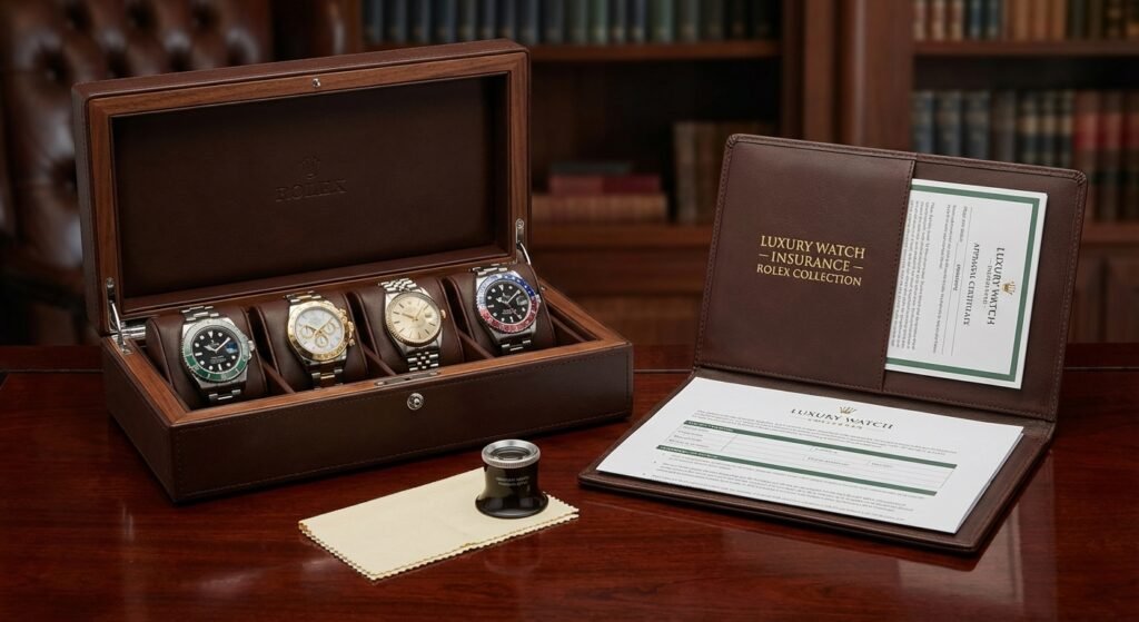 luxury watch insurance for Rolex collections