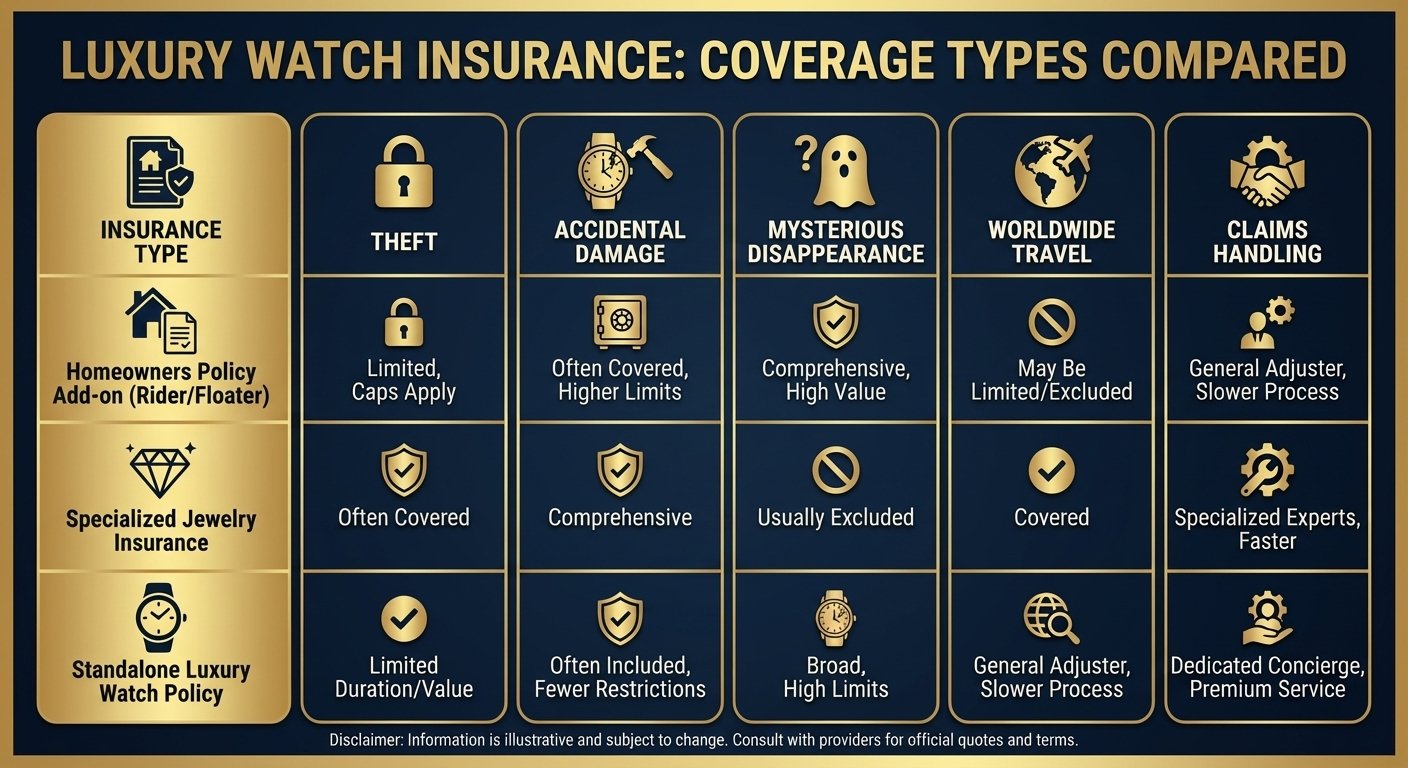 7 Costly Mistakes to Avoid When Insuring Your Luxury Watch