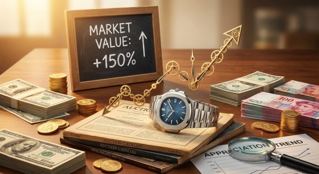  Market appreciation impact on luxury watch insurance values