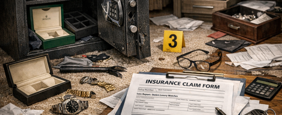 Does Luxury Watch Insurance Cover Theft at Home?