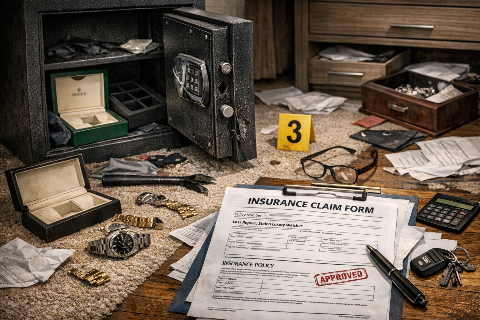 Does Luxury Watch Insurance Cover Theft at Home?