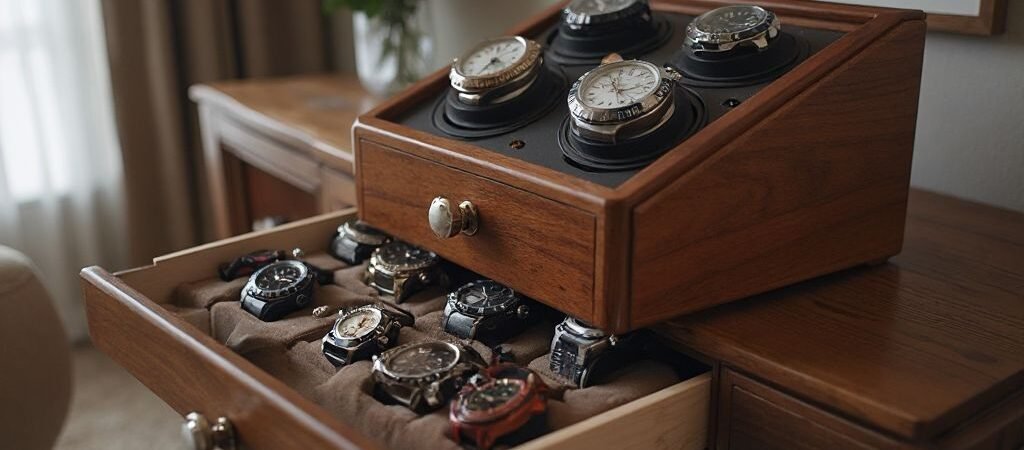 3 Best Watch Winders with Storage Drawers for Collectors