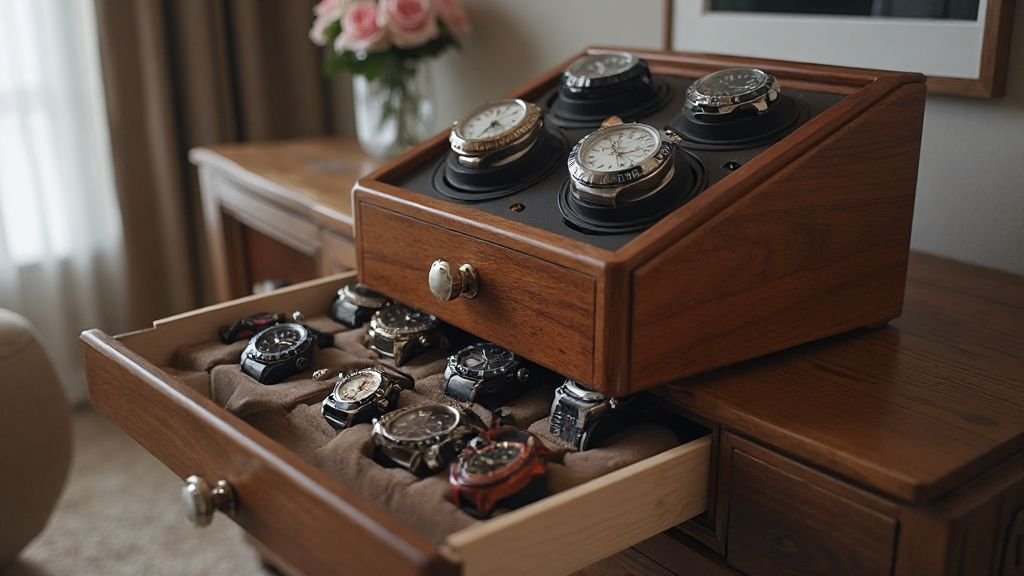 3 Best Watch Winders with Storage Drawers for Collectors