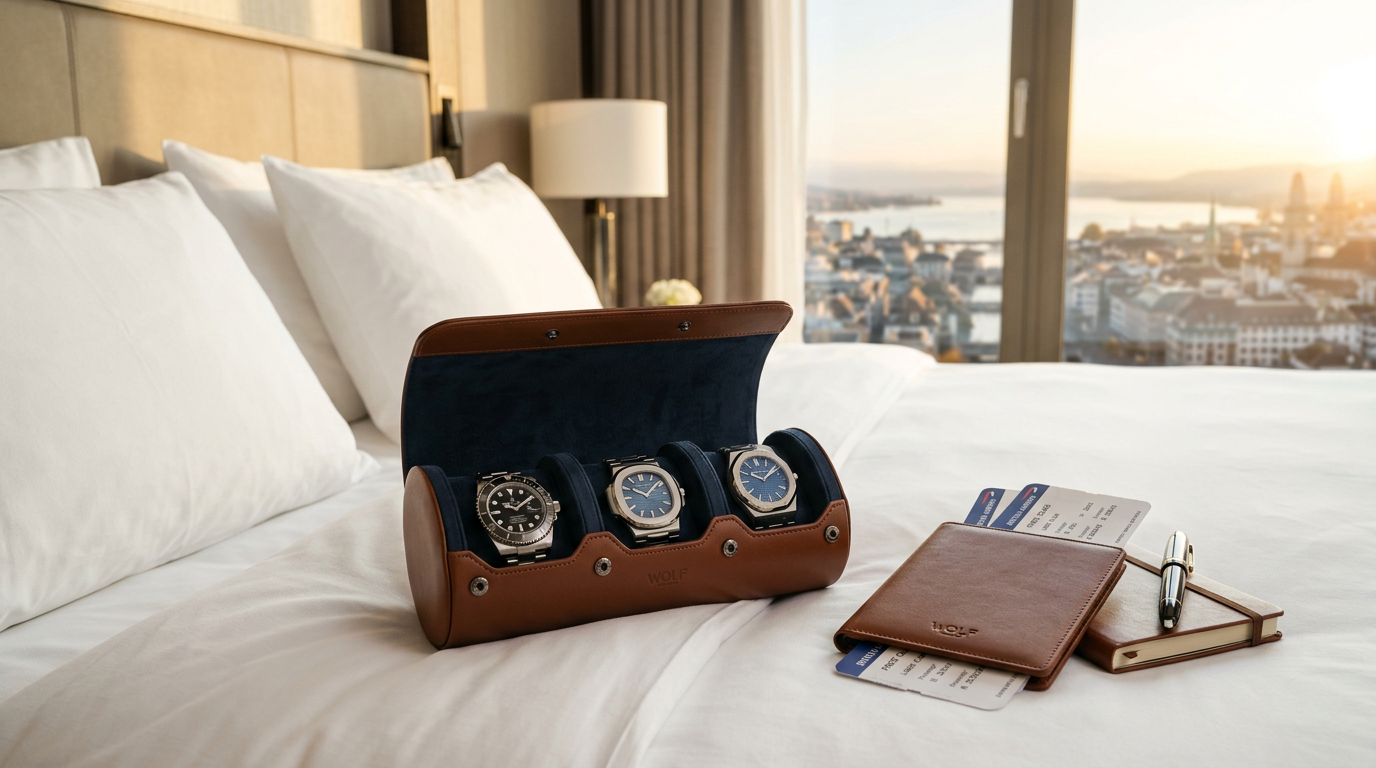 3 Best Travel Watch Rolls for Luxury Timepieces