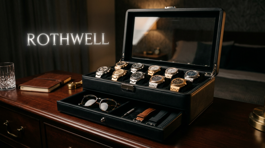 ROTHWELL best 10-slot watch boxes