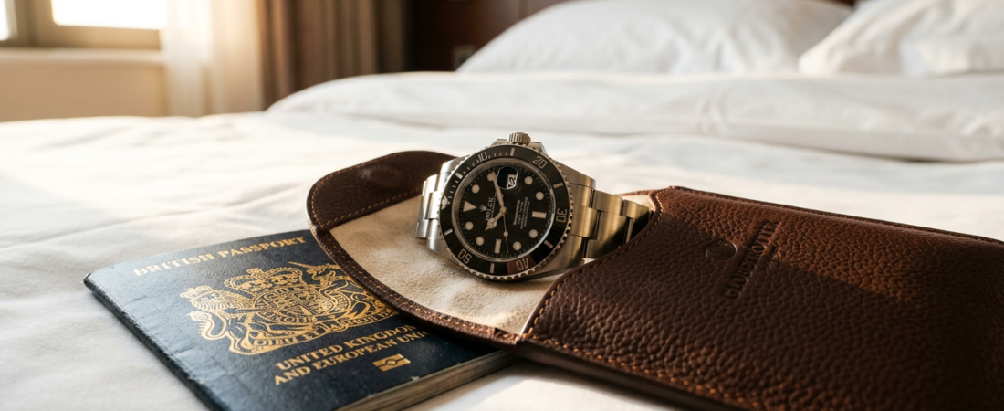 3 Best Single Watch Travel Pouches for Luxury Timepieces