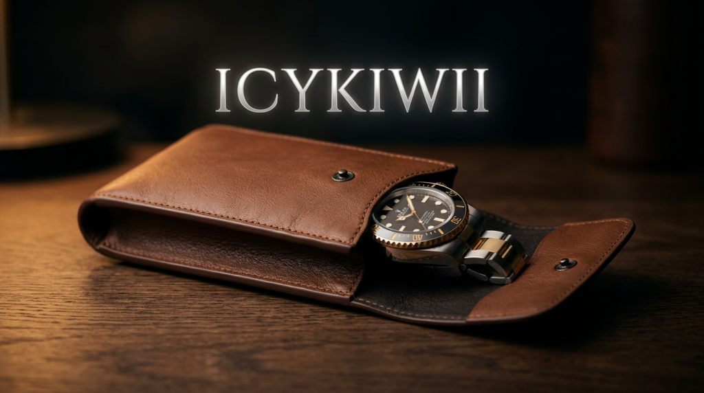  IcyKiwii best single watch travel pouches