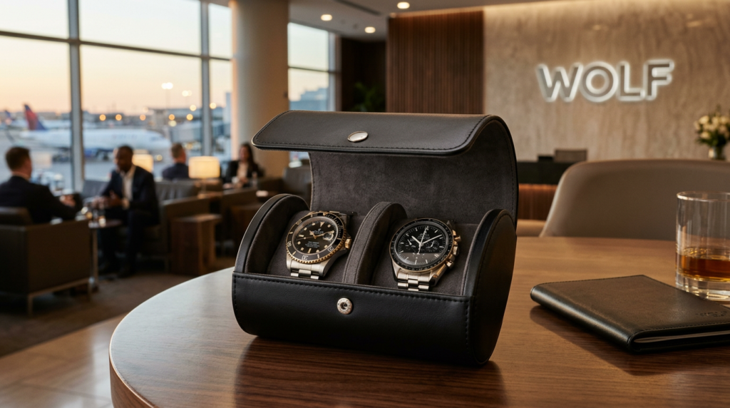  WOLF Heritage 2 piece best WOLF watch boxes