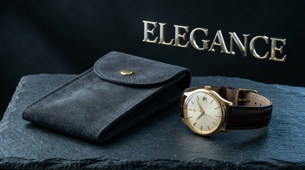 : cartier watch travel pouch leather