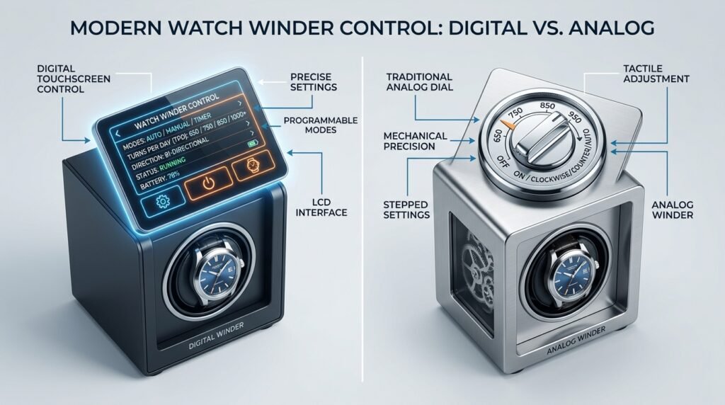  paul design vs wolf watch winder