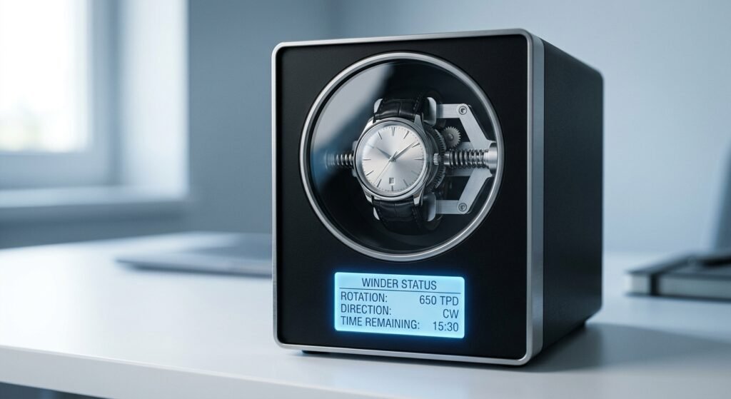  watch winder with touchscreen