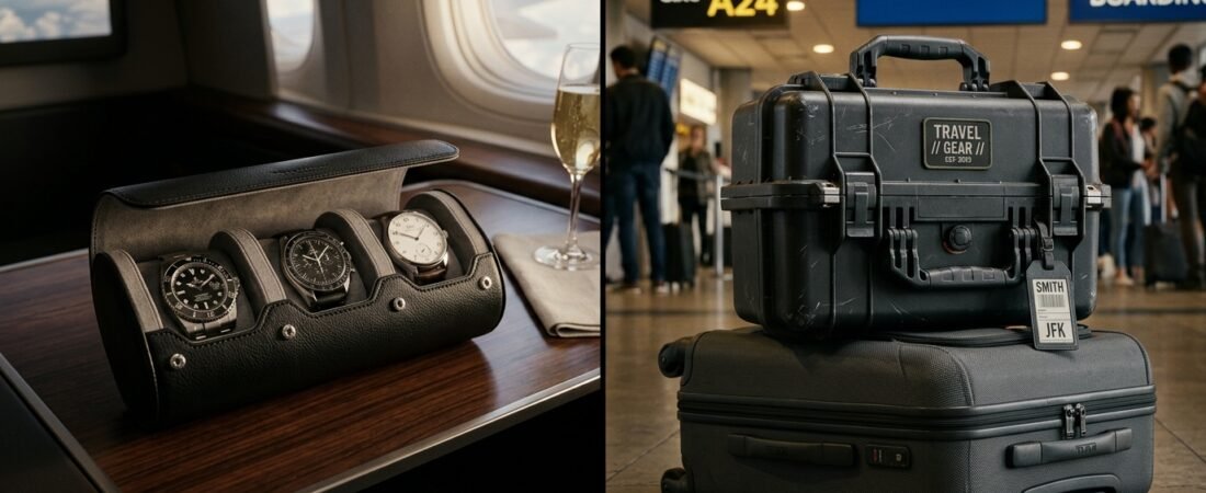 Best Watch Roll for Travel: Leather Watch Roll vs Hard Case