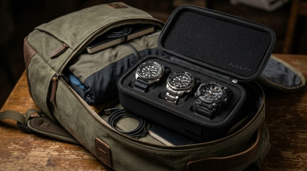  hard watch travel case
