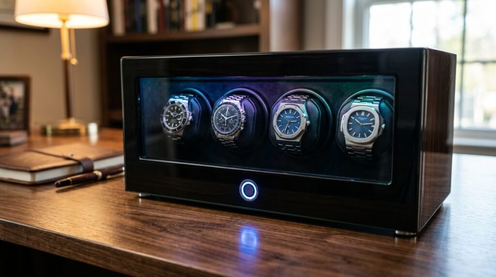  dukwin biometric watch winder