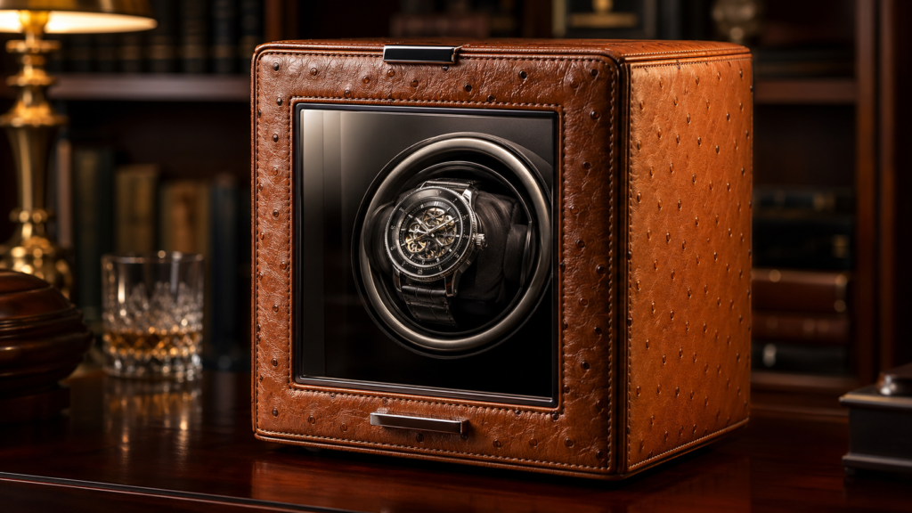  best exotic leather watch winder