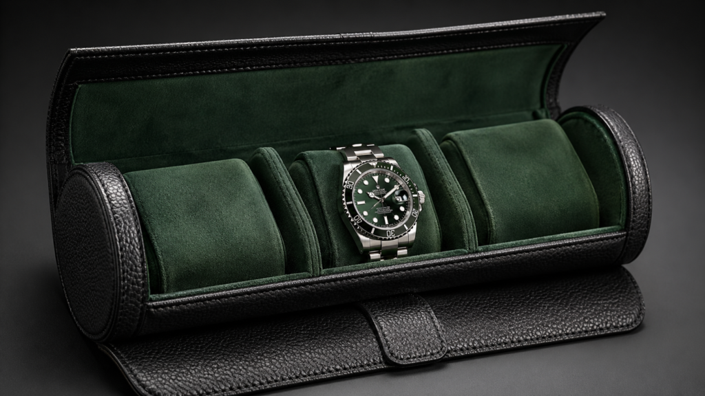  leather watch travel case