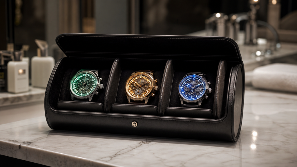  watch roll with dividers