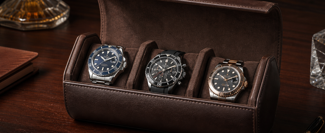 Best Genuine Leather Watch Roll (BezelHold Alternatives)
