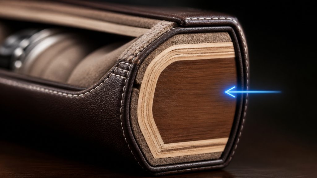 genuine leather watch roll