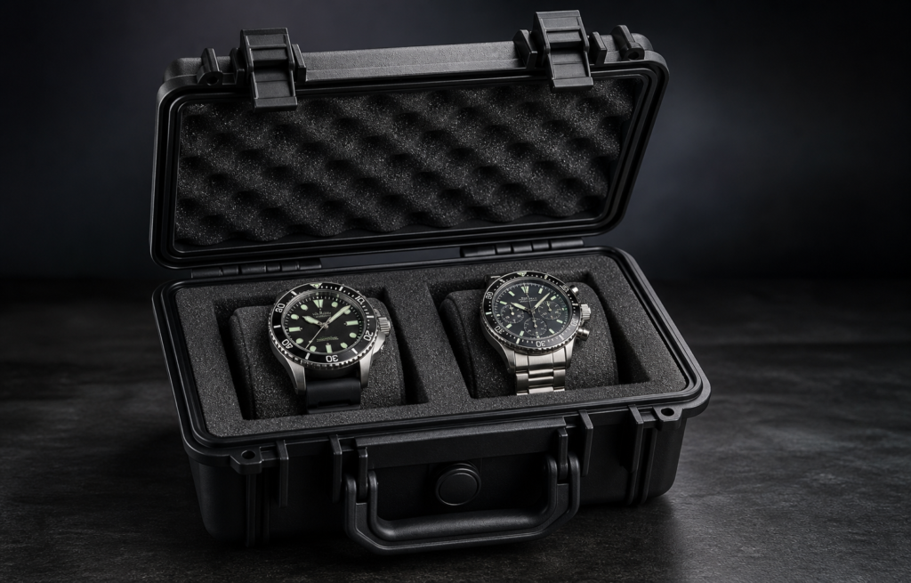  rugged travel watch case