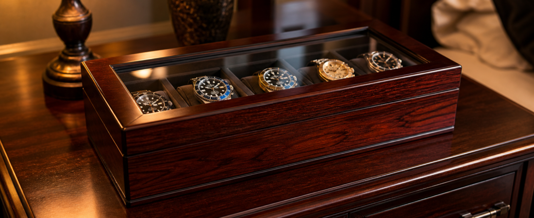 Best Wooden Watch Box for Men: Solid Wood vs MDF