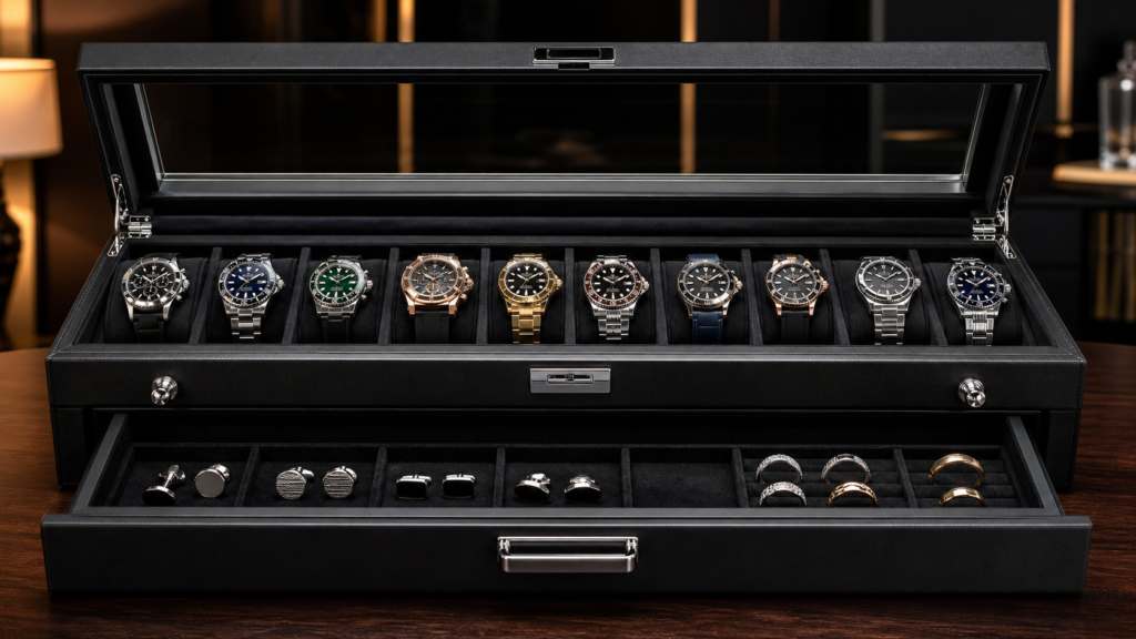 : wolf windsor watch box review