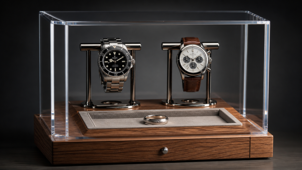 acrylic watch stand